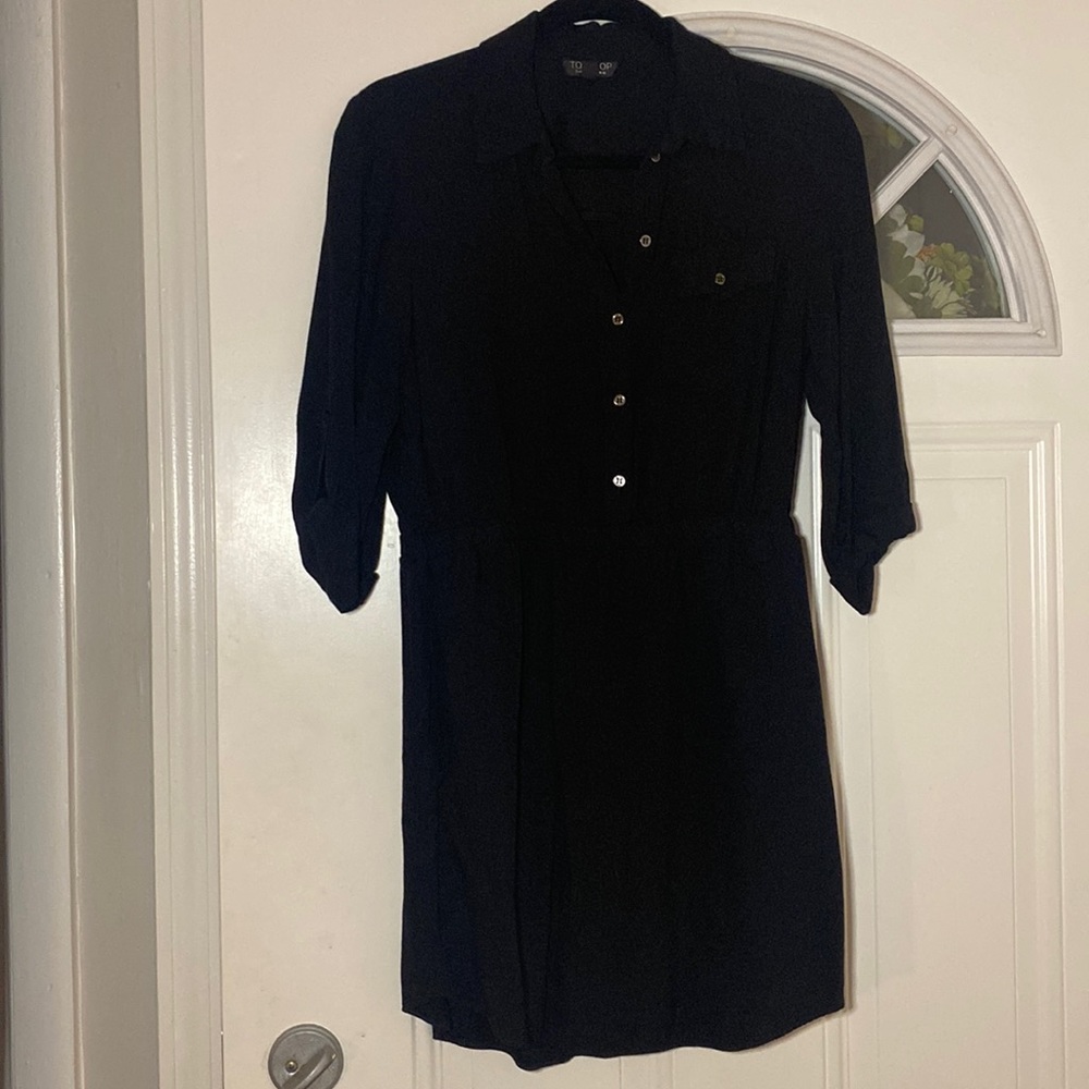 Top Shop black dress, in great condition!